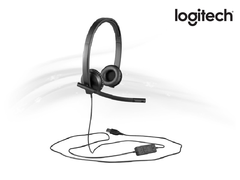 Logitech USB Headset Stereo H570e UC version Stereo USB-A